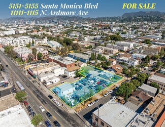 Los Angeles, CA Commercial Land - 5151 Santa Monica Blvd