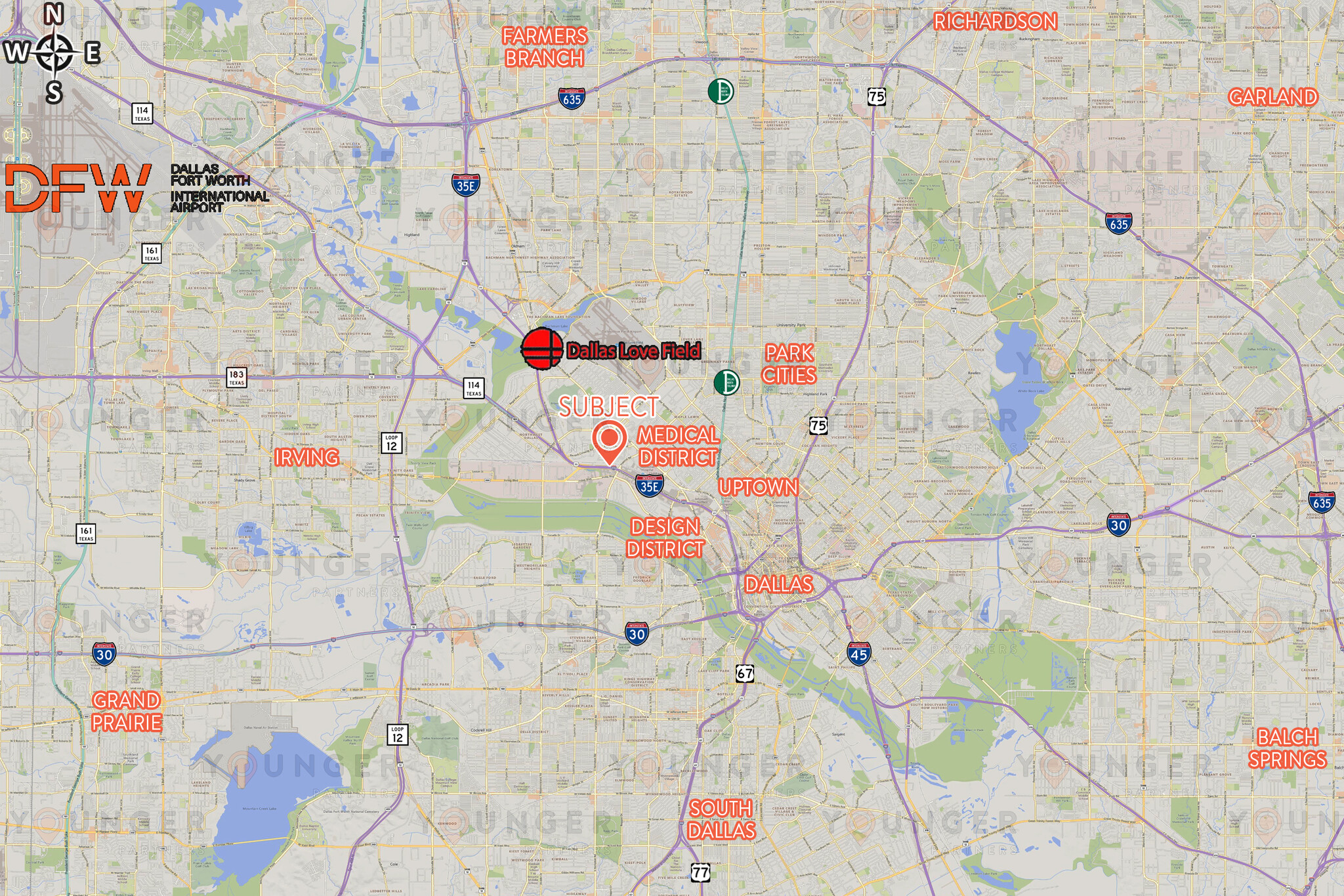 2930, 2936 & 29 Stemmons Fwy, Dallas, TX for Sale