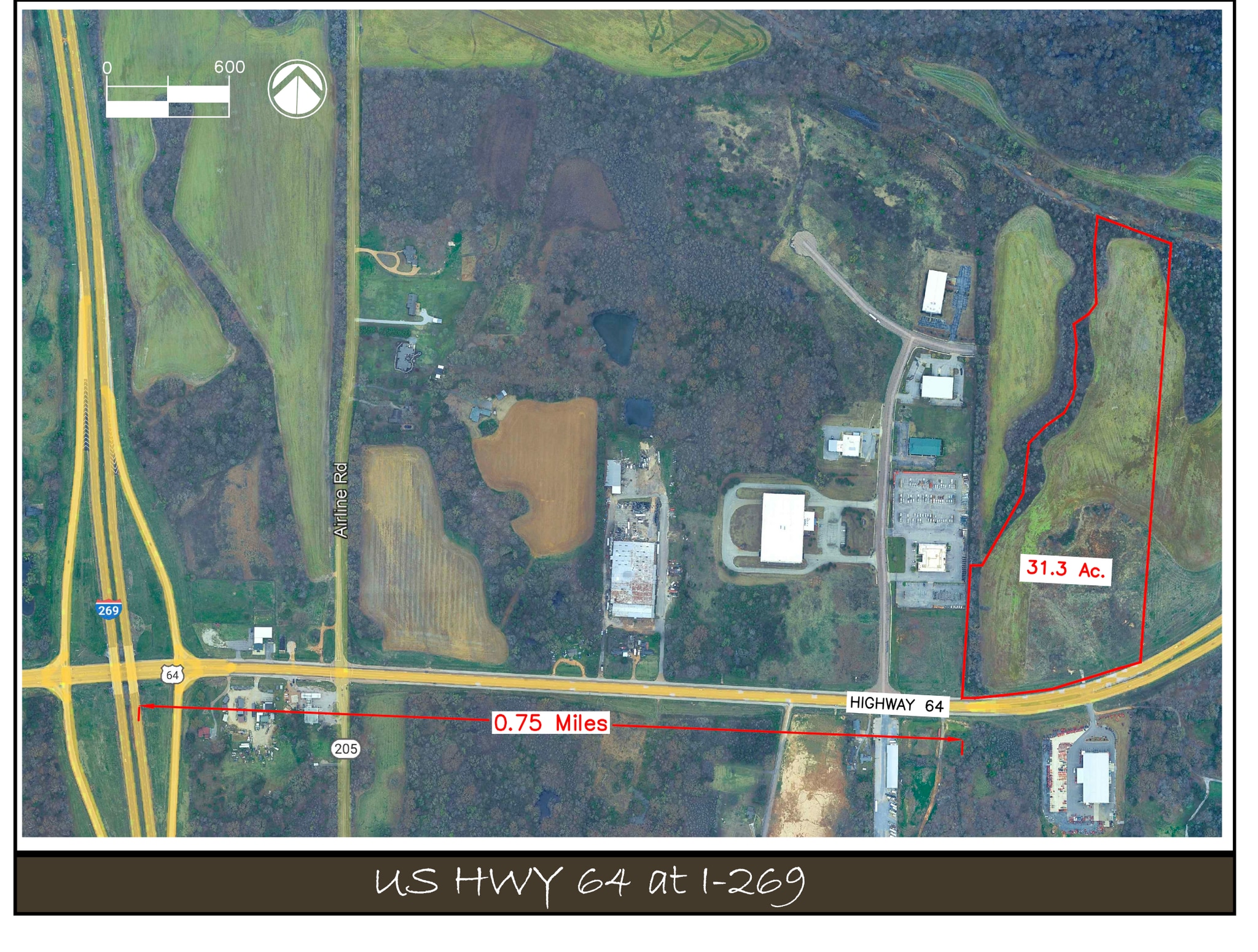 12757 U.S. Highway 64 Hwy, Eads, TN for Sale