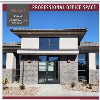 Hurricane, UT Office - 92 N 3400 W Hurricane, UT Office - 92 N 3400 W