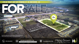 Jonesboro, AR Commercial Land - Pomona Drive