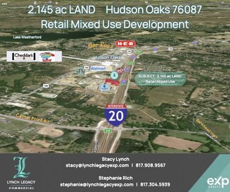 Hudson Oaks, TX Commercial Land - TBD Interstate 20 Service Rd. @ Cinema Drive