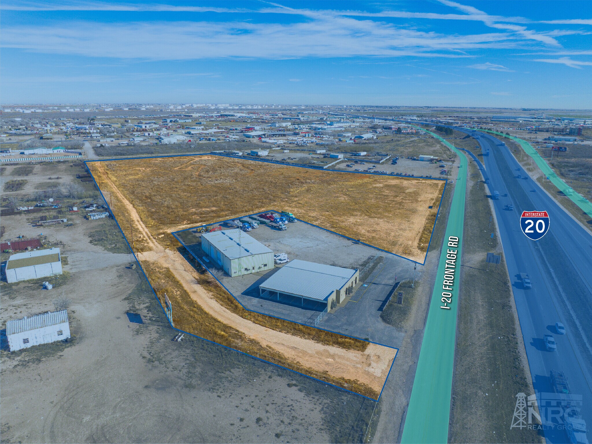 2199 E I20 Midland, TX 79701 Land Property for Lease on