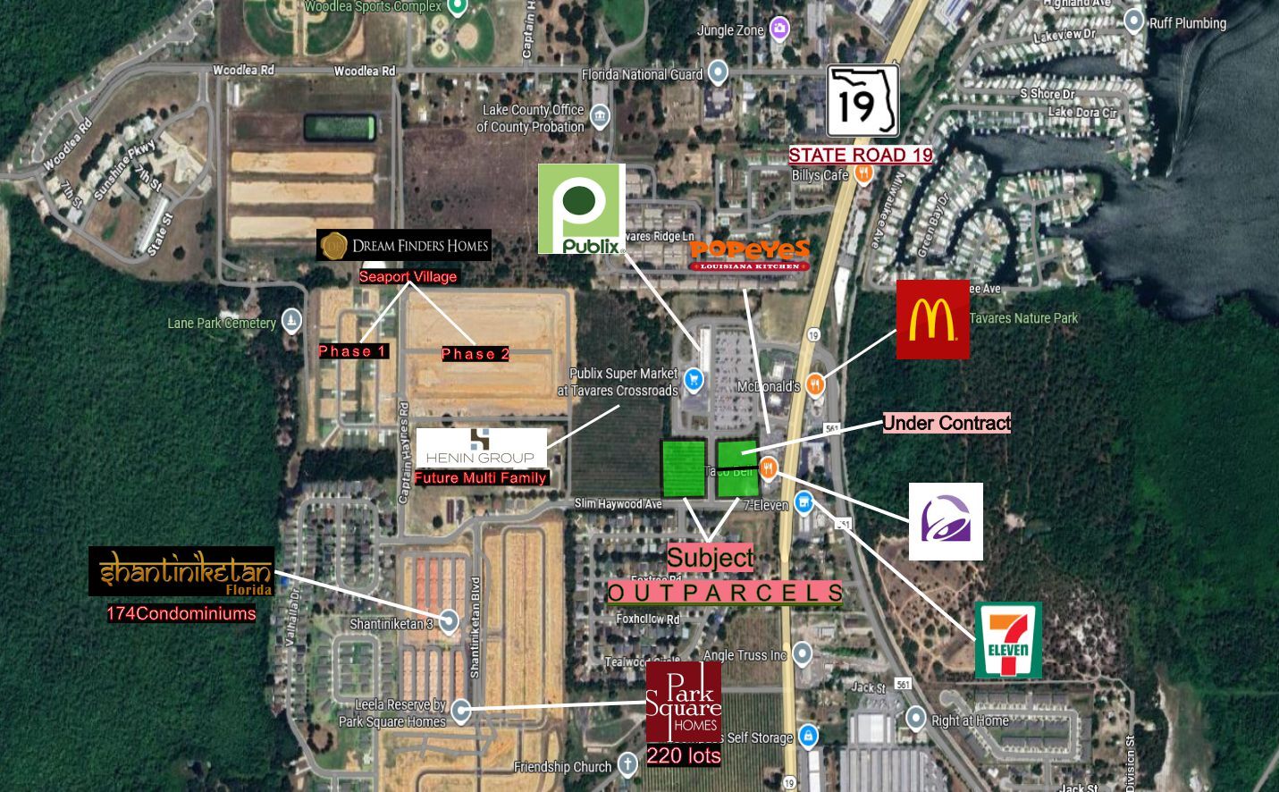 SR19 & Slim Haywood Ave, Tavares, FL for Sale