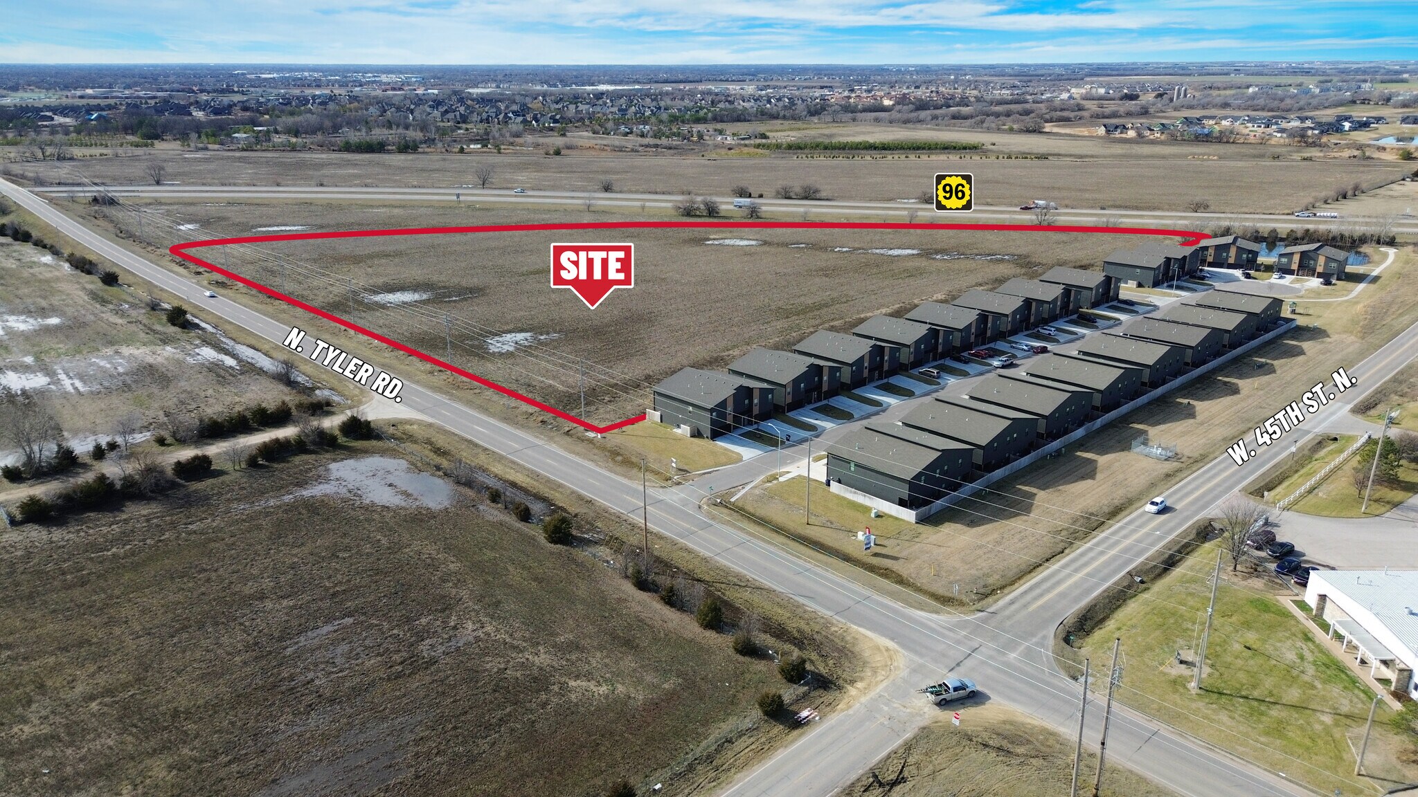 45th St. & Tyler Rd. S. of SWc, Maize, KS for Sale