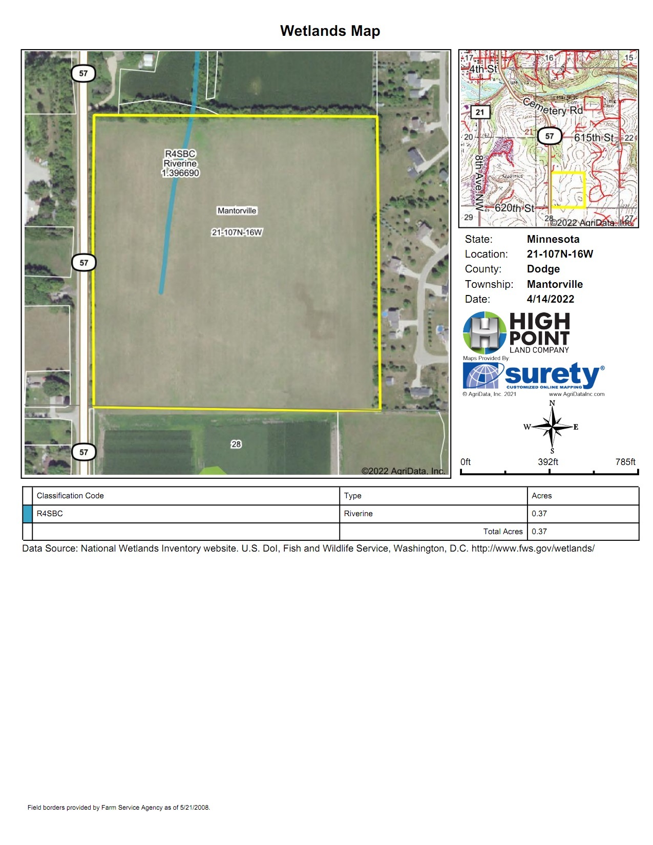 TBD Highway 57, Kasson, MN for Sale