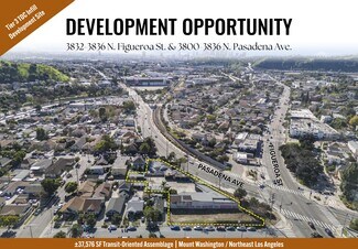 Los Angeles, CA Residential Land - 3810-3836 Pasadena Ave