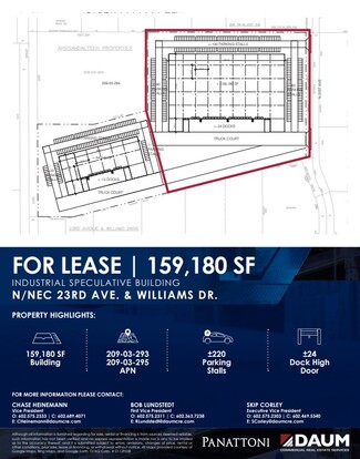 Phoenix, AZ Industrial - NEC 23rd Ave & Williams Dr