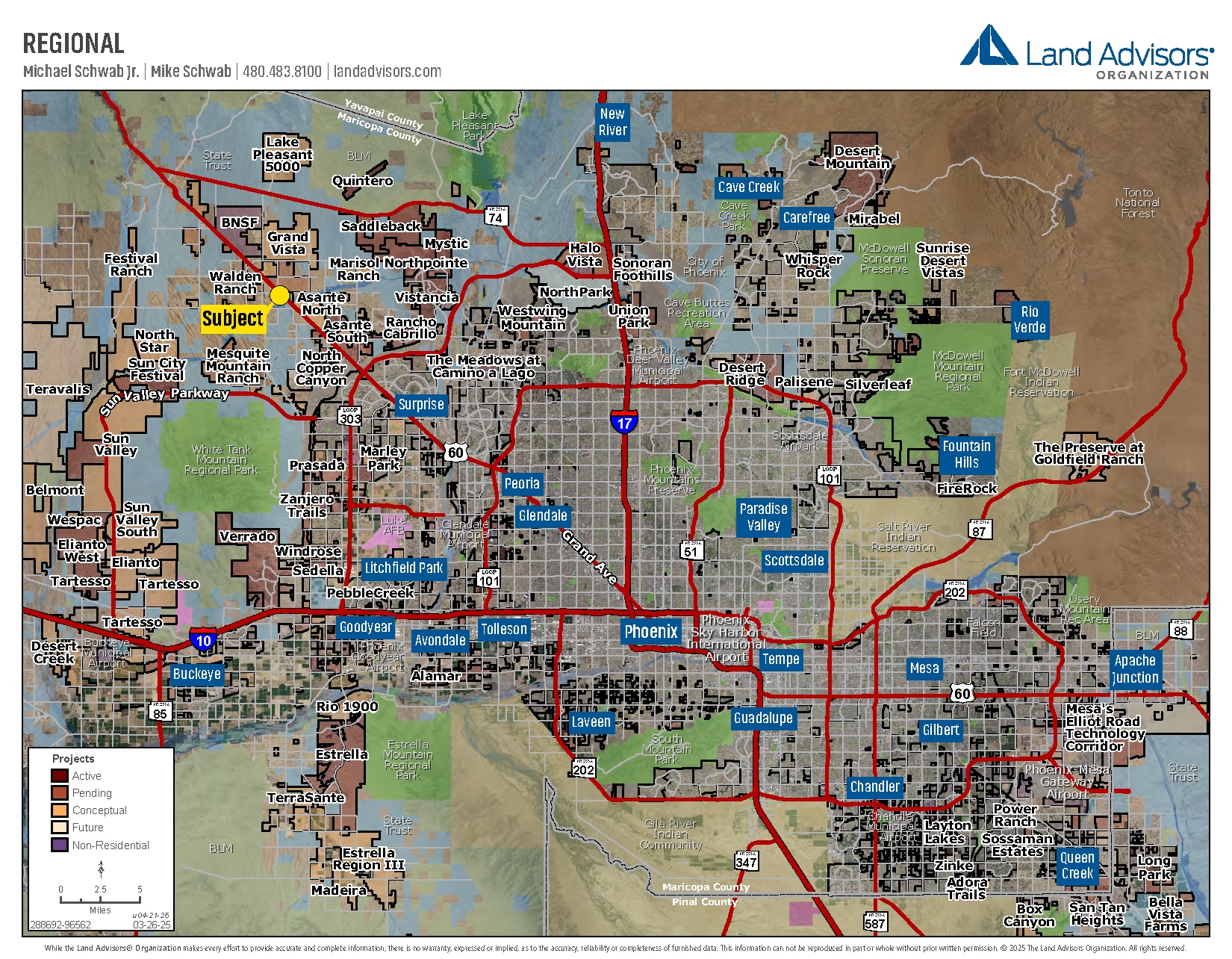 SEC US-60 and 203rd Avenue on Gordon Court, Wittmann, AZ for Sale