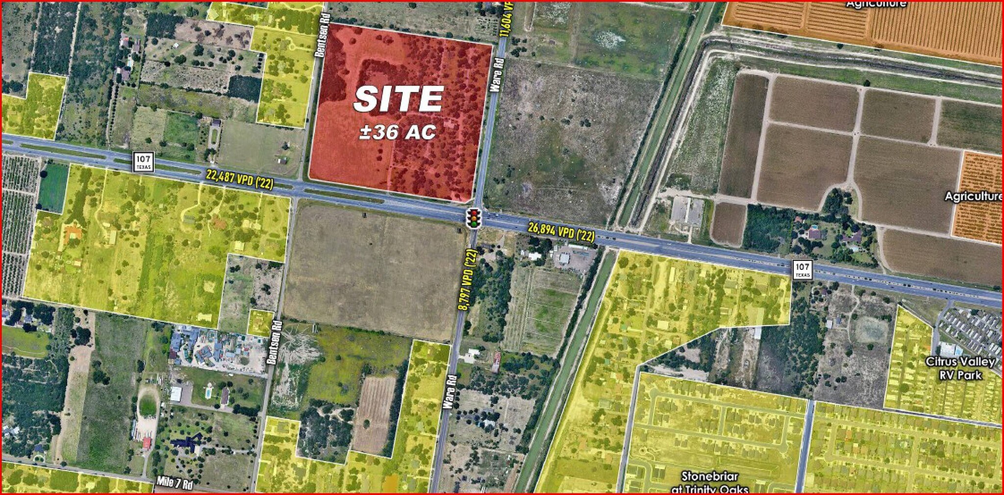 Highway 107, McAllen, TX for Sale