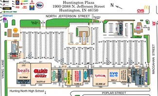 Huntington, IN Retail - 1900-2092 N Jefferson St