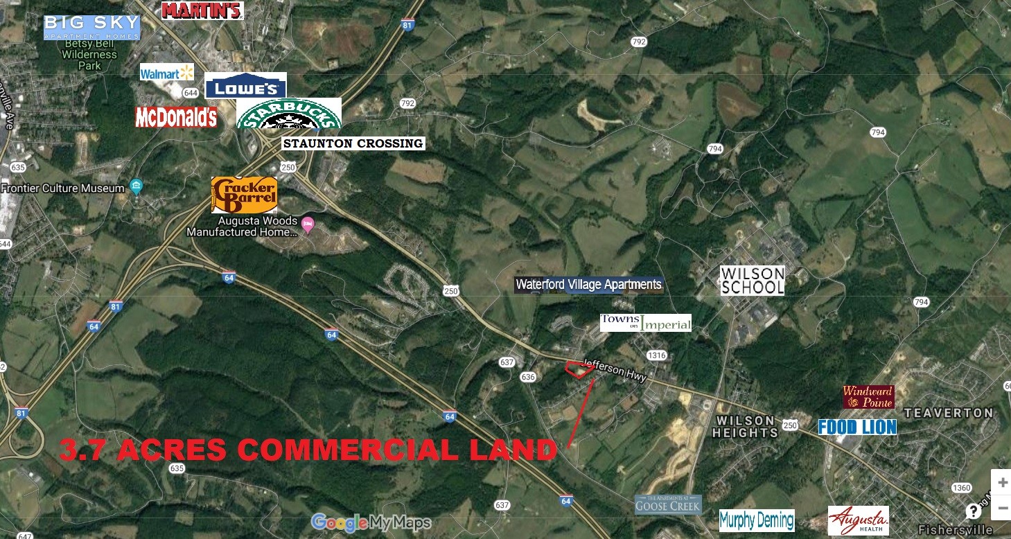 TBD Jefferson Hwy, Staunton, VA for Sale