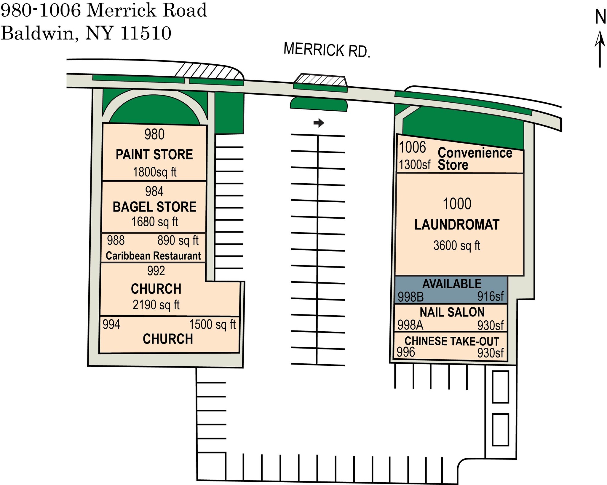 980-994 Merrick Rd, Baldwin, NY for Sale