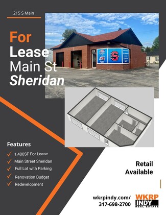 Sheridan, IN Retail - 215 Main