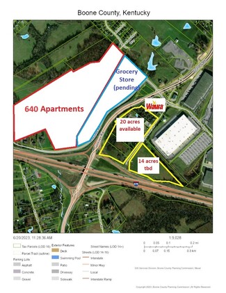 Hebron, KY Commercial Land - 2401 Graves