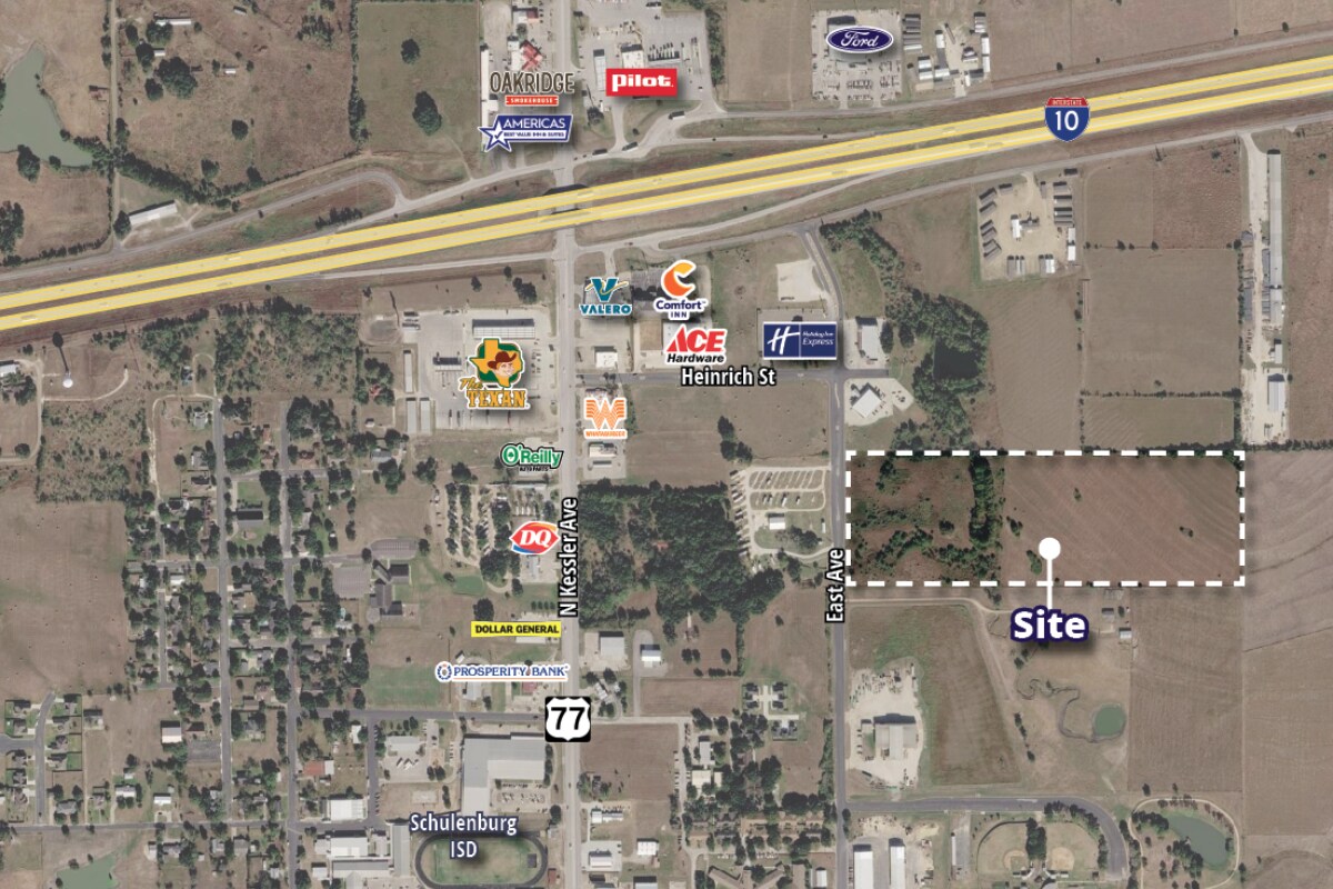 East Ave, Schulenburg, TX for Sale