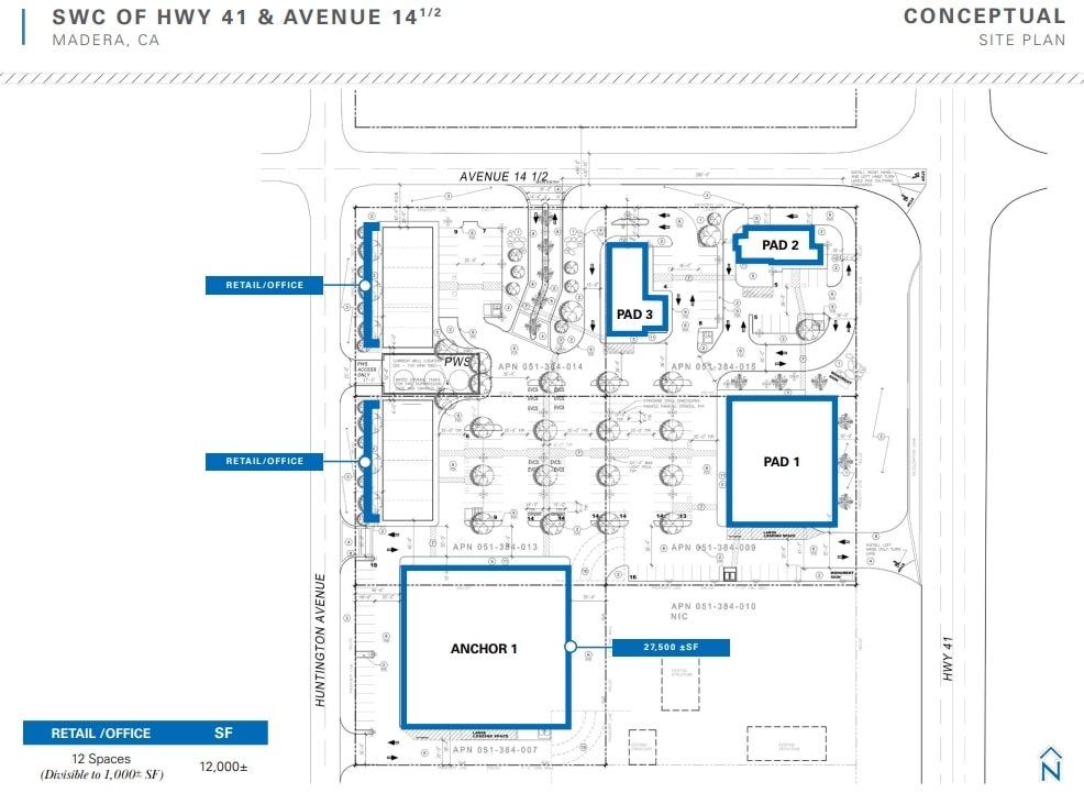 Huntington Ave, Madera, CA for Rent