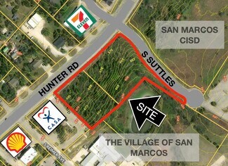 San Marcos, TX Commercial Land - 2715 Hunter Rd