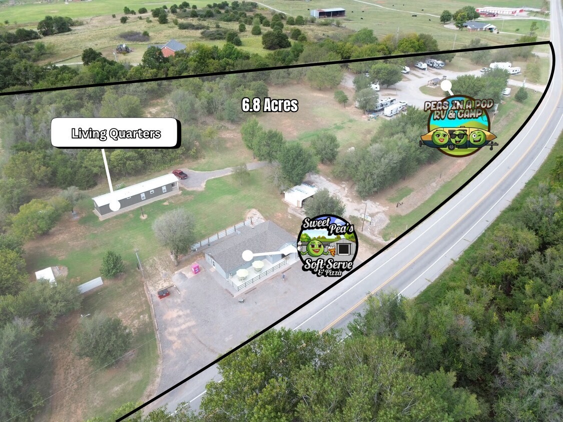 912-921 N Rush Ave, Rush Springs, OK for Sale