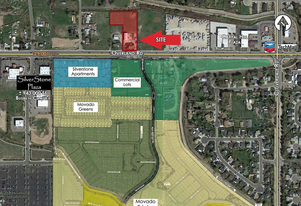 4270 E Overland Rd Meridian, ID 83642 Land Property for Sale on