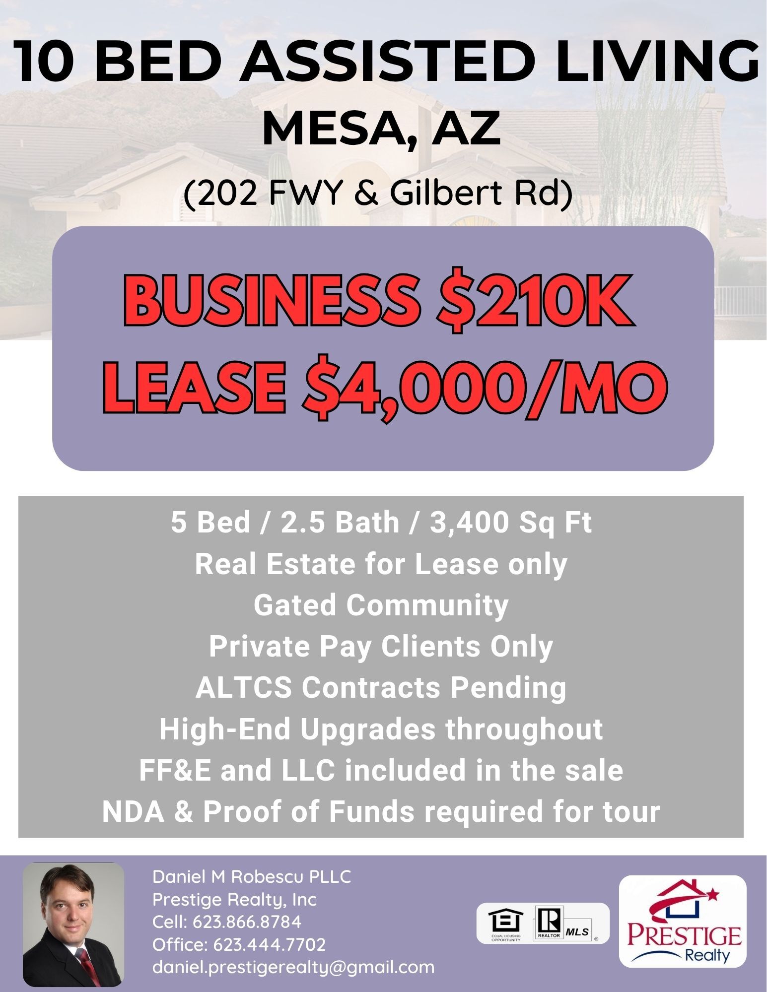 202 Fwy & Gilbert Rd, Mesa, AZ for Rent