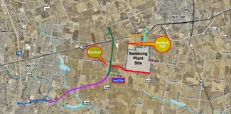 Taylor, TX Industrial Land - 550 County Road 404