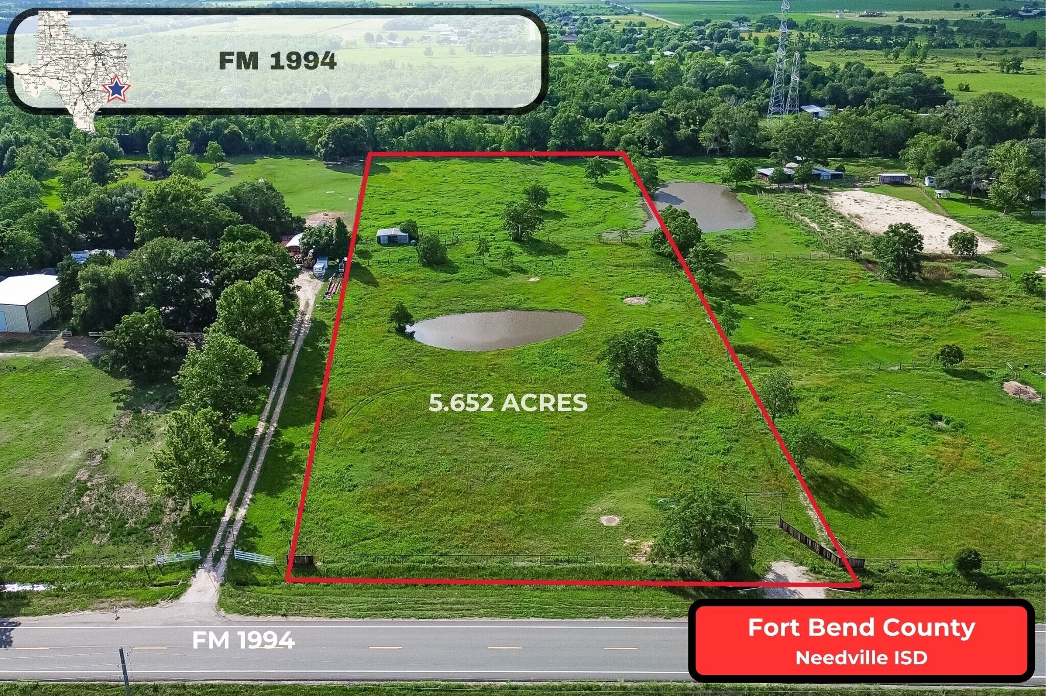 0 FM 1994 Road, Guy, TX for Sale