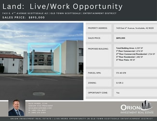 Scottsdale, AZ Commercial - 7431 E 6th Ave