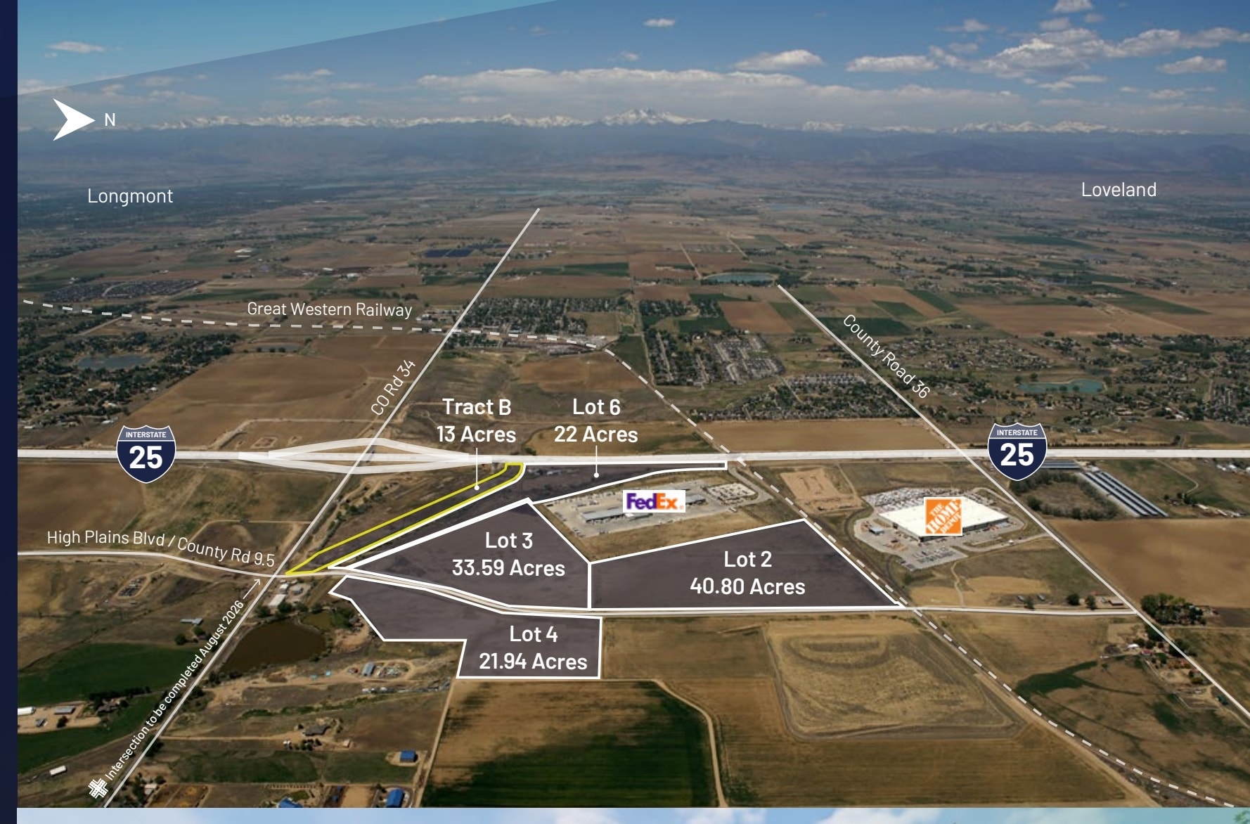 I-25 & Road 34, Mead, CO for Sale