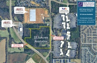 Collierville, TN Commercial Land - 4135 Bailey Station Rd