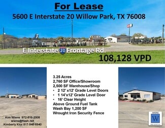 Willow Park, TX Industrial - 5600 Interstate 20 Service S rd Willow Park, TX Industrial - 5600 Interstate 20 Service S rd