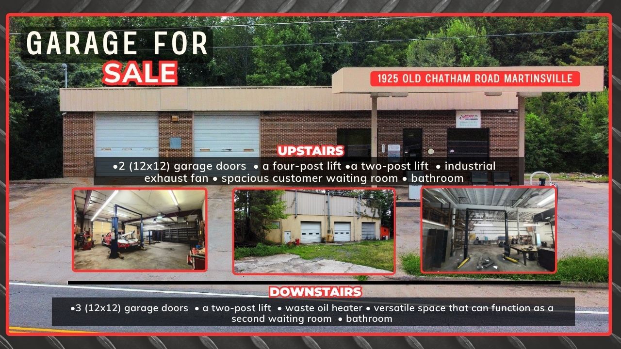 1925 Old Chatham Rd, Martinsville, VA for Sale