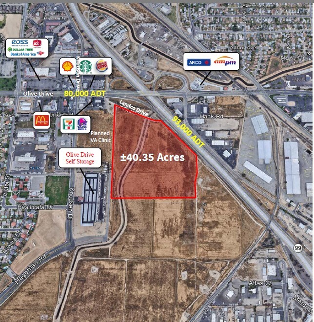 Landco Dr @ 99, Bakersfield, CA for Sale