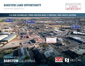 Barstow, CA Commercial Land - 1441 E Main St