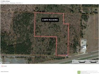 Texarkana, AR Commercial Land - 18.3 Acres E 58th St Texarkana, AR Commercial Land - 18.3 Acres E 58th St