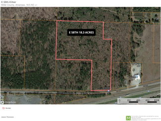 Texarkana, AR Commercial - 18.3 Acres E 58th St