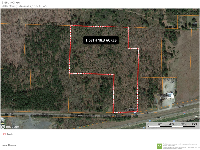 18.3 Acres E 58th St, Texarkana, AR for Sale