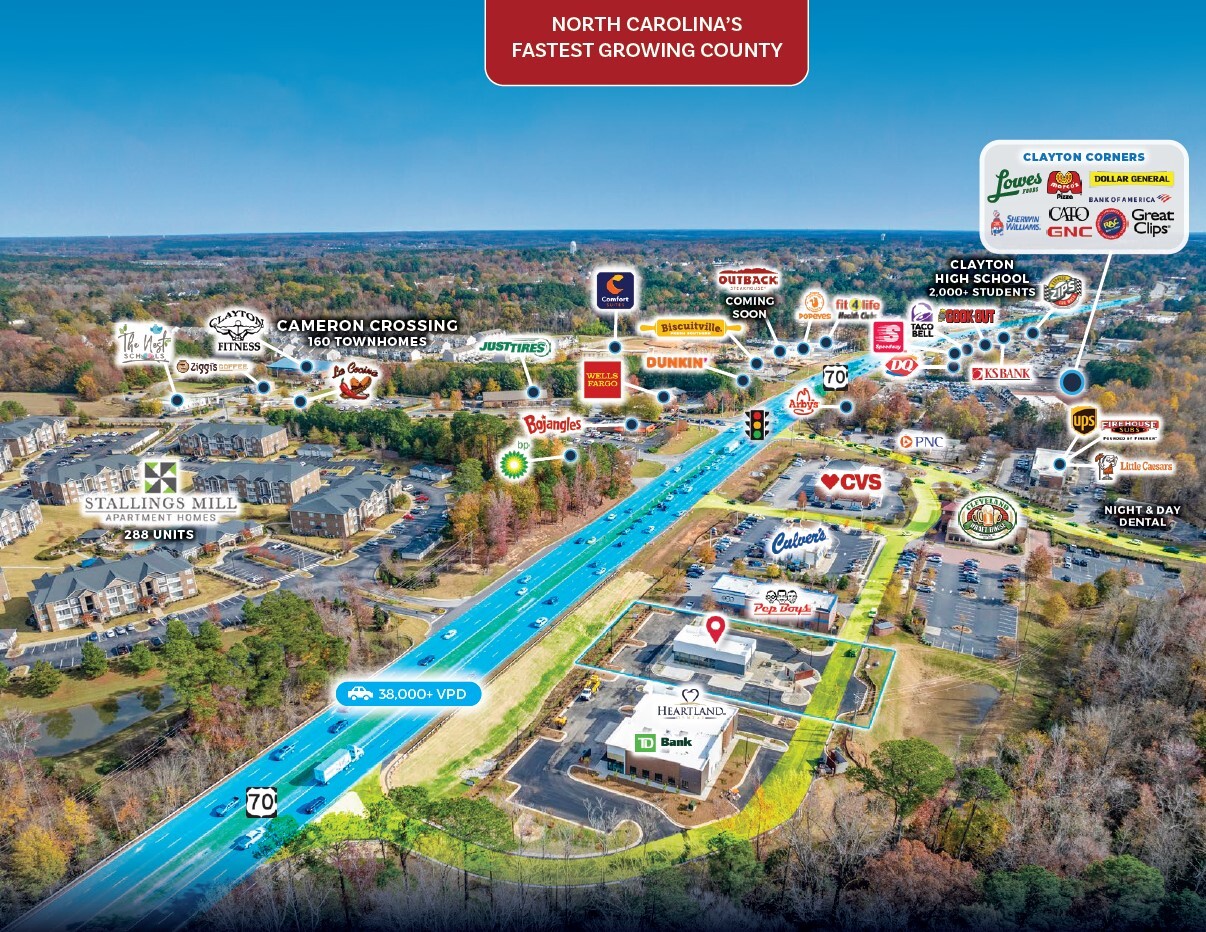 12011 US 70 Business W hwy, Clayton, NC for Sale