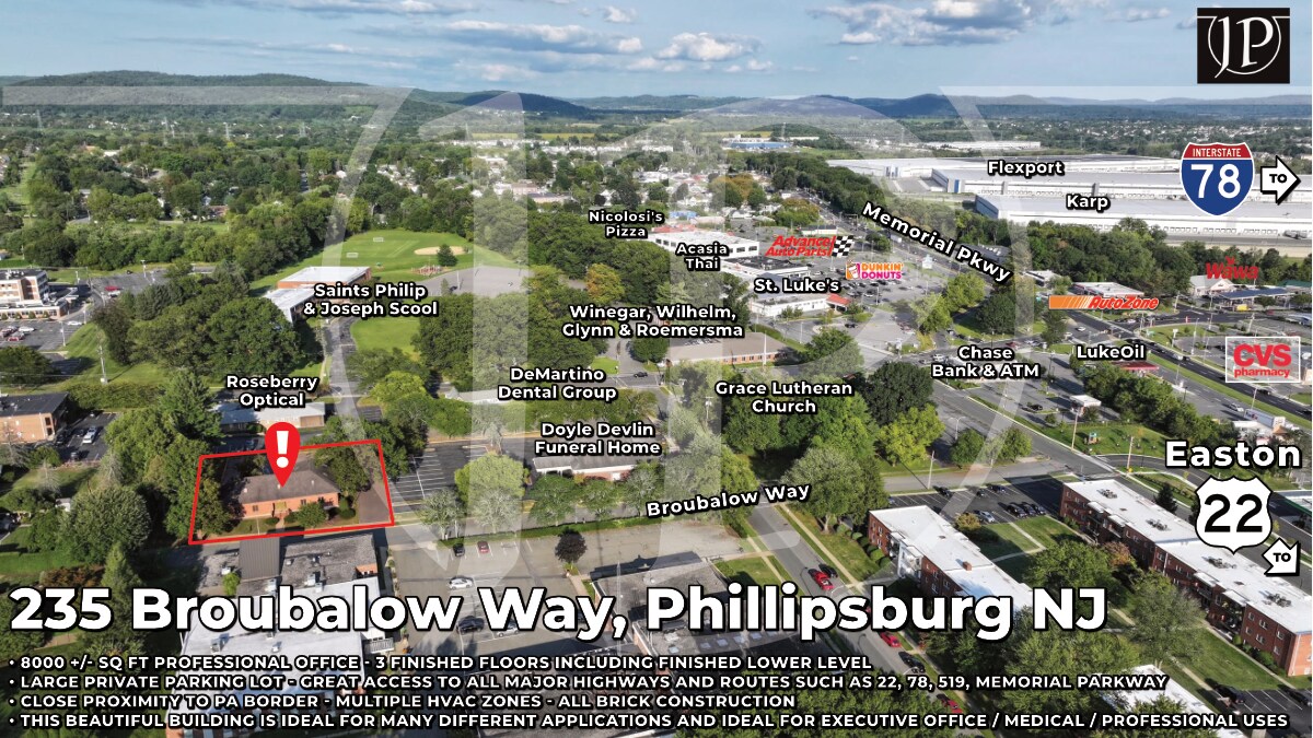 235 Broubalow Way, Phillipsburg, NJ for Rent