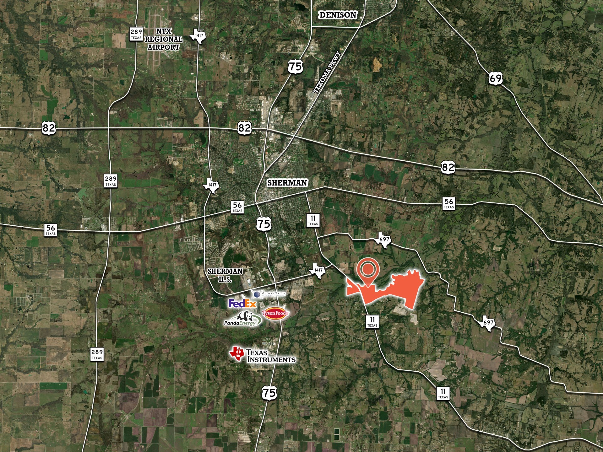 State Hwy 11 & Nelson Rd, Sherman, TX for Sale