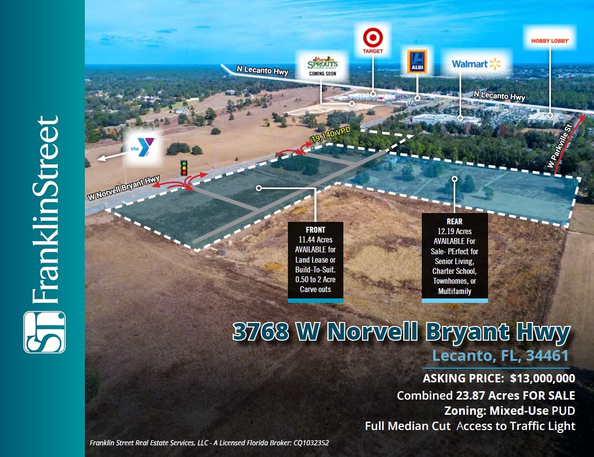 3768 W Norvell Bryant Hwy, Lecanto, FL for Sale