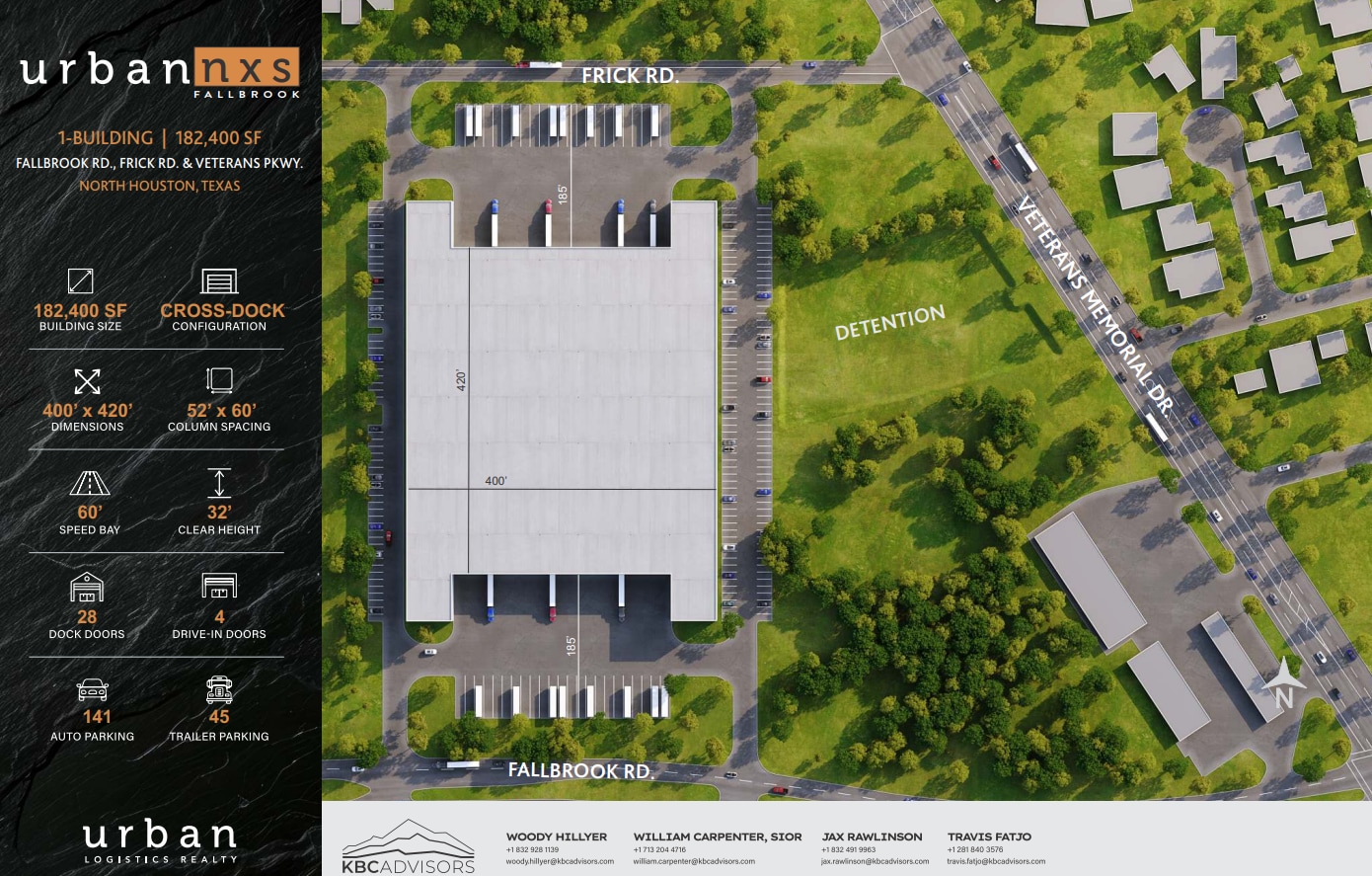 0 Fallbrook Rd, Frick Rd & Veterans Pkwy N rd, Houston, TX for Sale