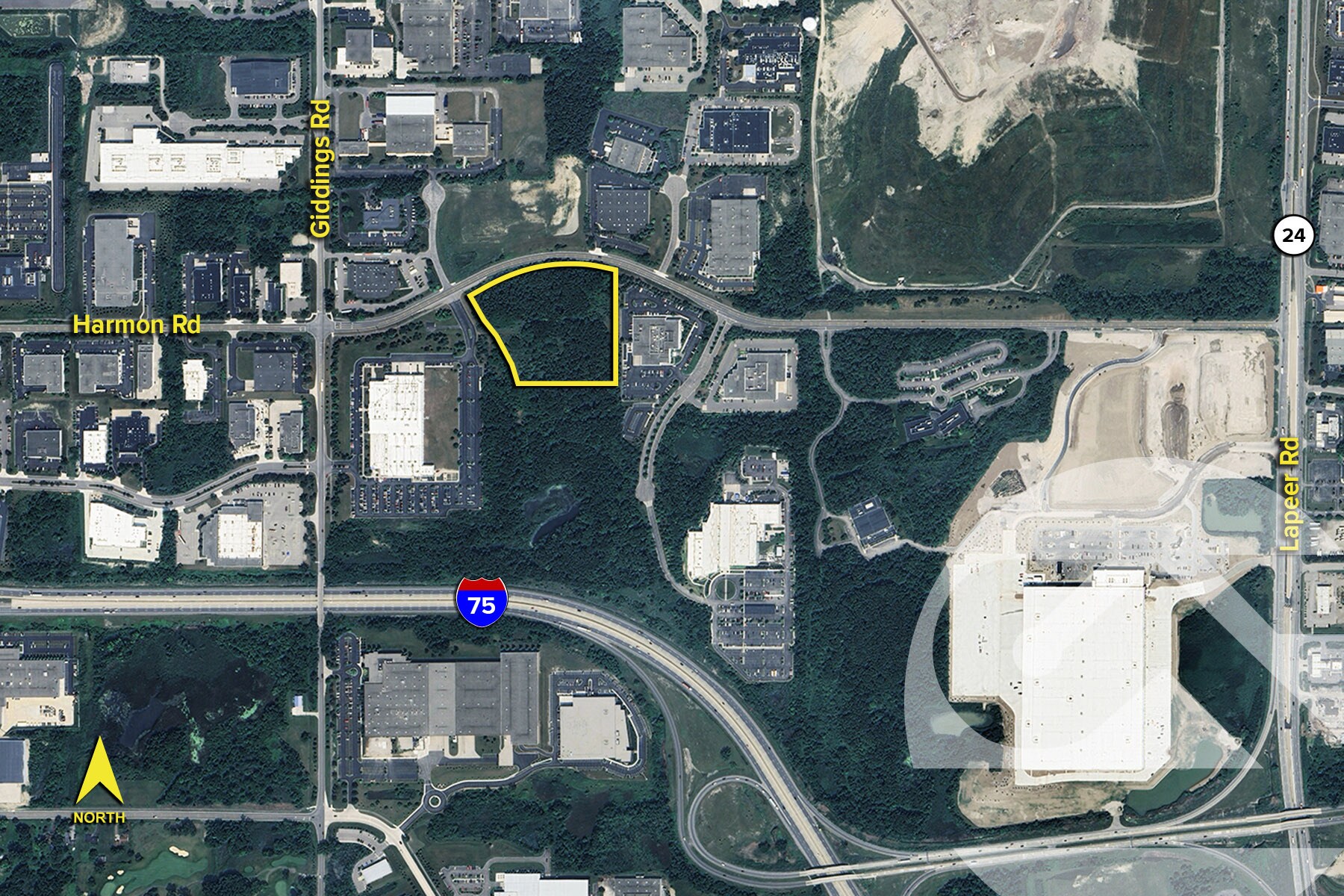 Harmon Rd @ Giddings Rd, Auburn Hills, MI for Sale