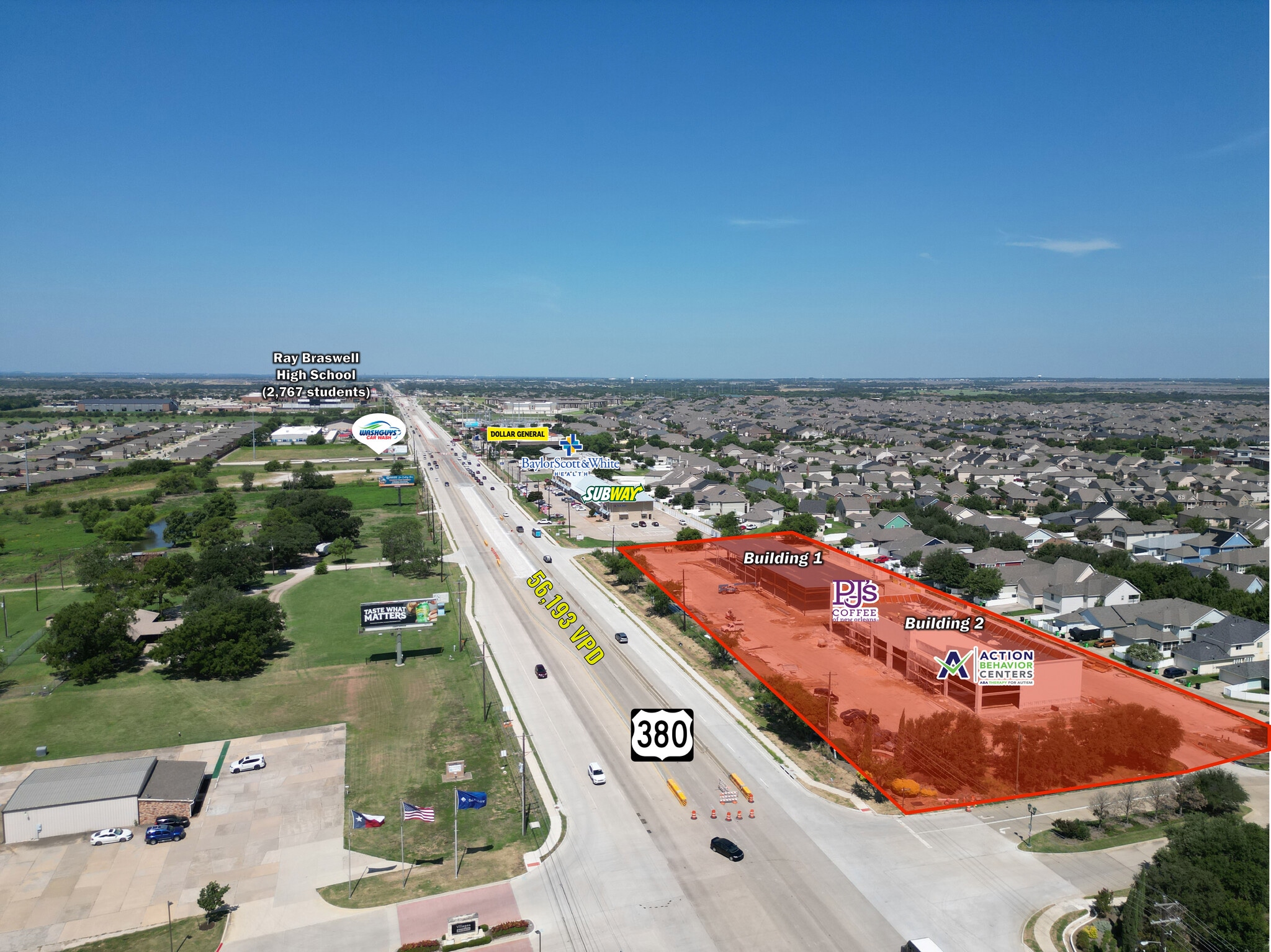 26795 US 380, Aubrey, TX for Rent