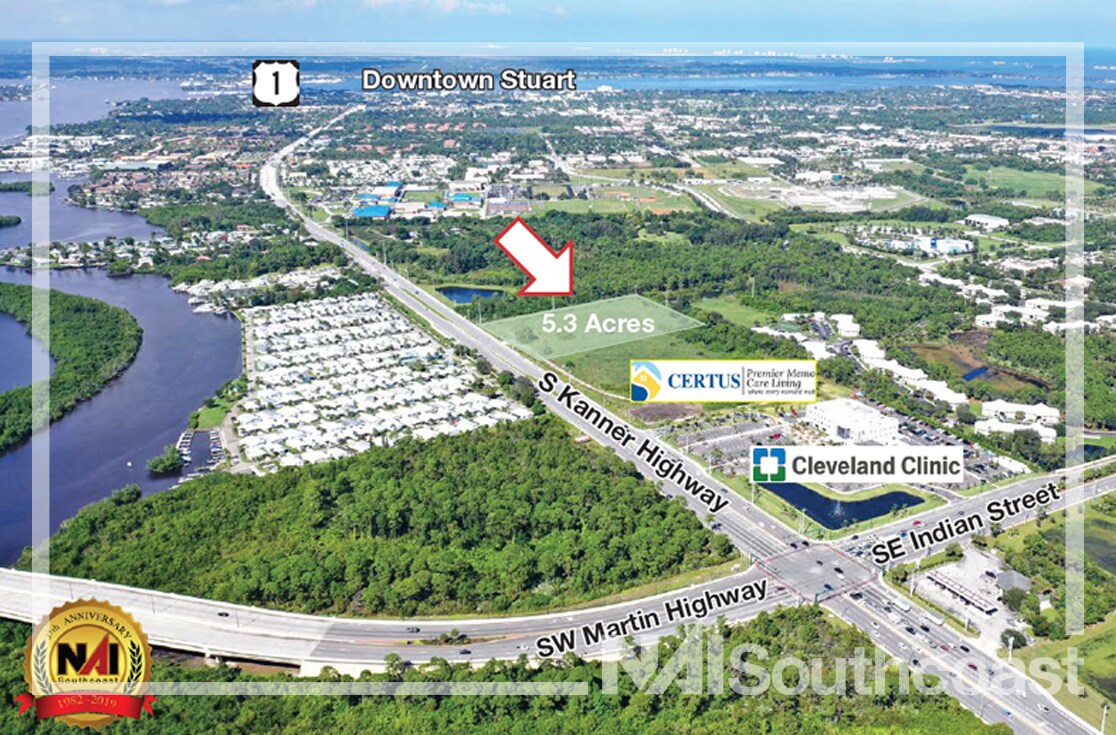S Kanner Hwy Stuart, FL 34994 Land Property for Lease on