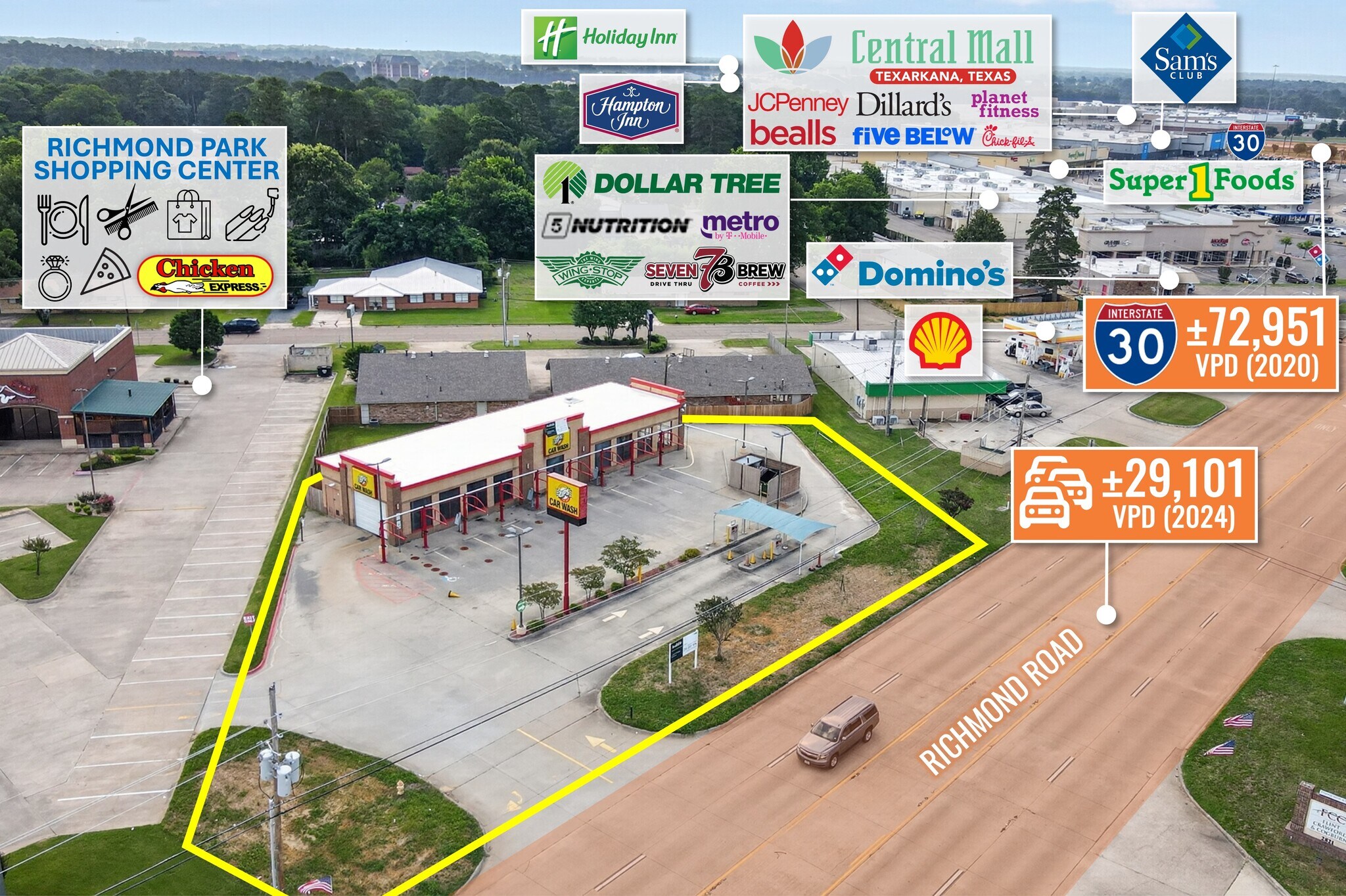 2806 Richmond Rd, Texarkana, TX for Sale