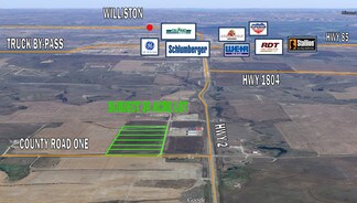 Williston, ND Industrial Land - Hwy 1804 & Hwy 2 Hwy Williston, ND Industrial Land - Hwy 1804 & Hwy 2 Hwy