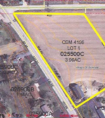 Pleasant Hill Rd @ Highway 175, Richfield, WI for Sale