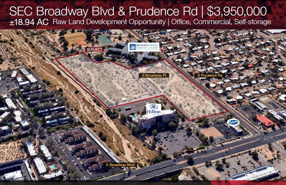 SEC Broadway Blvd & Prudence Rd, Tucson, AZ for Sale