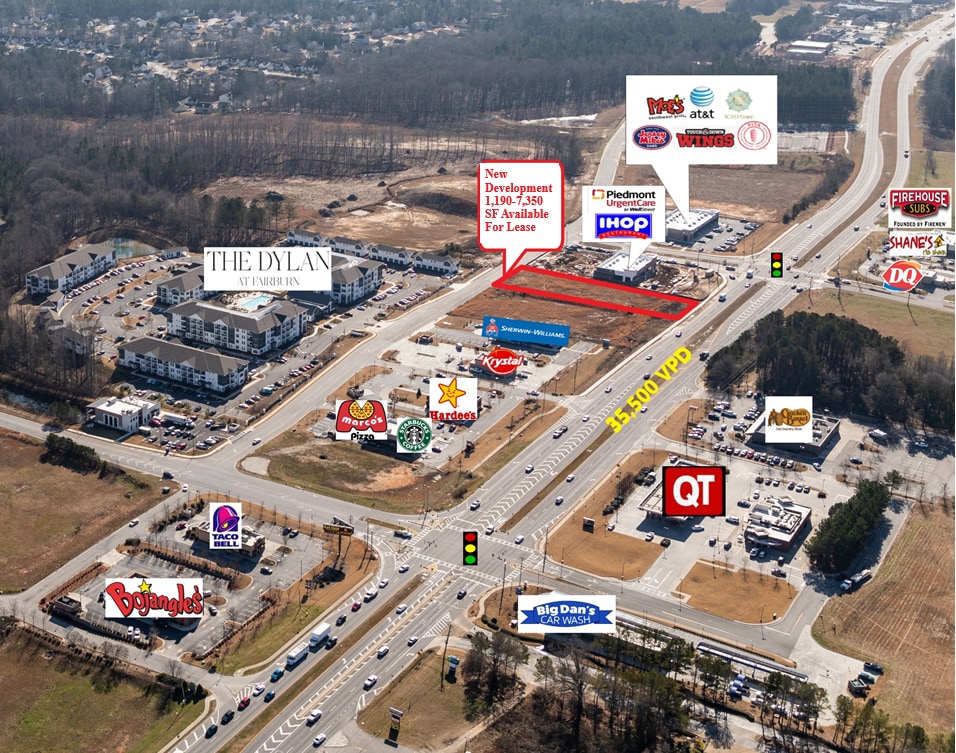 8026 Senoia Rd Fairburn, GA 30213 Retail Property for Lease on